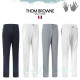 THOM BROWNE 톰브라운 메딕스 밴딩 슬림 팬츠