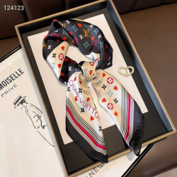 LOUIS VUITTON 루이비통 실크 사각 스카프 2COLOR
