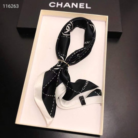 CHANEL 샤넬 실크 사각 스카프 3COLOR