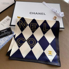 CHANEL 샤넬 실크 사각 스카프 3COLOR