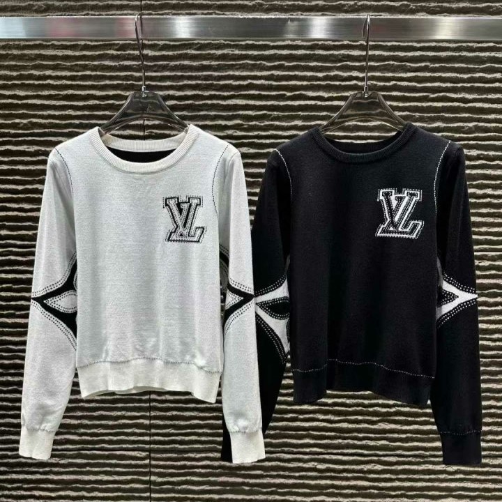 LOUIS VUITTON 루이비통 LV 자카드 풀오버 니트