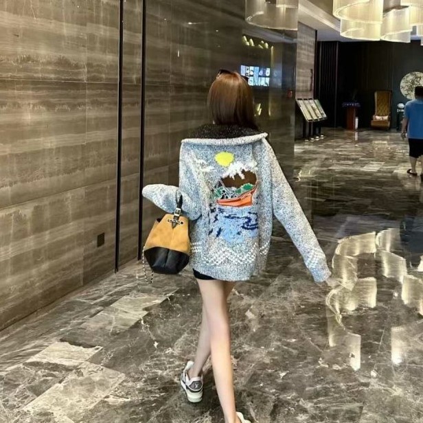 LOUIS VUITTON 루이비통 스웨터 니트 집업