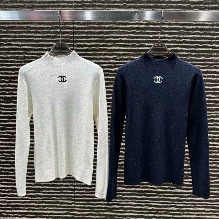 CHANEL 샤넬 폴라 니트