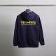 VETEMENTS 베트멍 옐로우로고 코튼 후드티