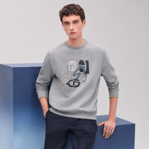 HERMES 에르메스 puzzle 맨투맨 3COLOR