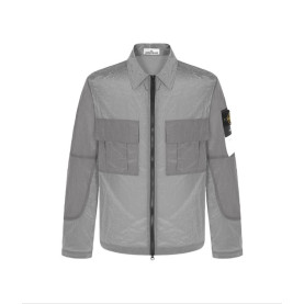 STONE ISLAND 스톤아일랜드 나일론 메탈 립스탑 오버셔츠 바람막이 3COLOR