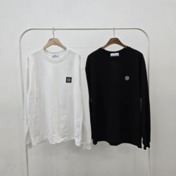 STONE ISLAND 스톤아일랜드 자수로고 긴팔