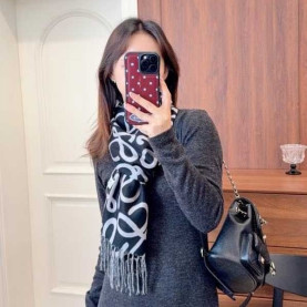 LOEWE 로에베 캐시미어 숄 머플러