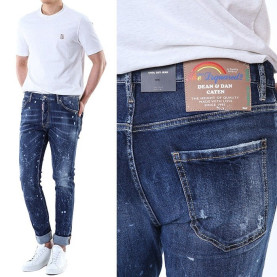 DSQUARED2 디스퀘어드2 써니프린트 케이튼 패치진