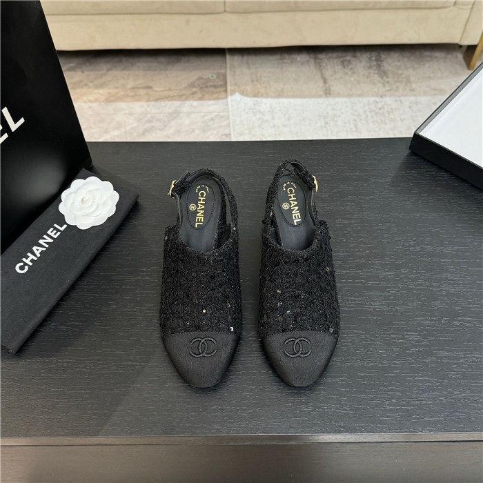 CHANEL 샤넬 여성용 샌들 (굽높이6.5CM) C97556 2COLOR