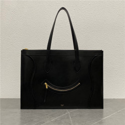 CELINE 셀린느 플랫 카바스 러기지 숄더백 123963