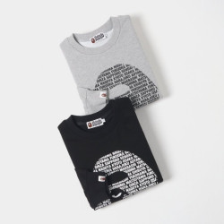 BAPE 베이프 빅헤드 레터링 맨투맨 3COLOR