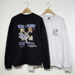 OFF-WHITE 오프화이트 톰과제리 루즈핏 긴팔