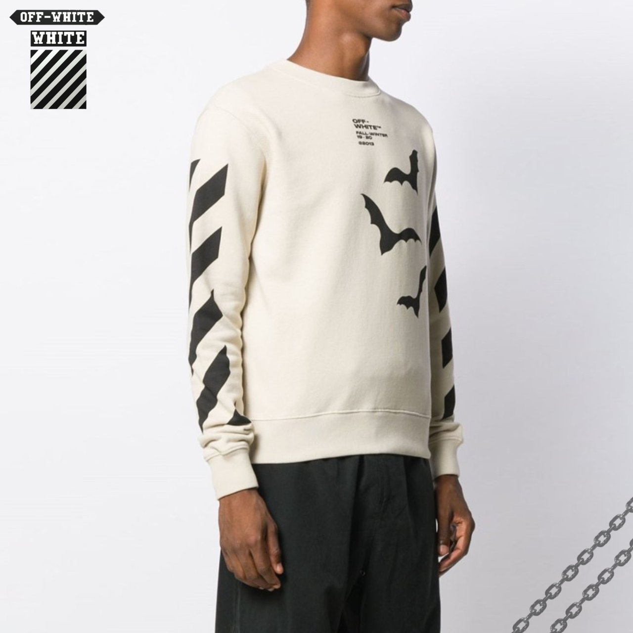 OFF-WHITE 오프화이트 배트 맨투맨 2COLOR