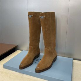PRADA 프라다 여성용 부츠 P25786 2COLOR (스웨이드/무광)