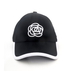 CHANEL 샤넬 플라워자수 볼캡