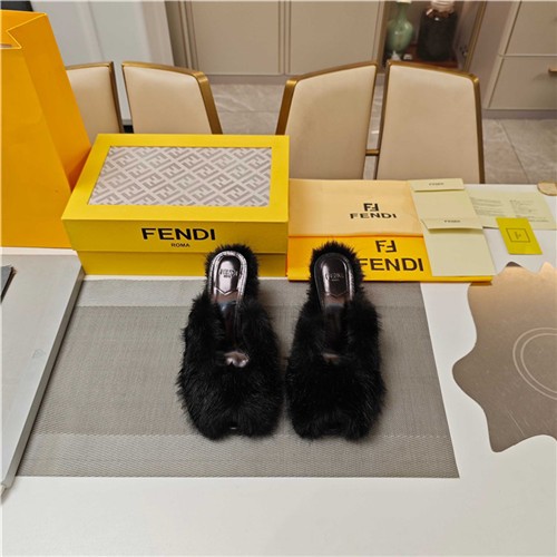 FENDI 펜디 여성용 슬리퍼 (굽높이8.5CM) F34762 2COLOR