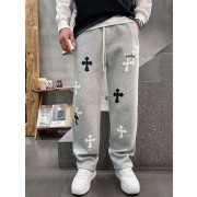 CHROME HEARTS 크롬하츠 십자패치 크로스 팬츠