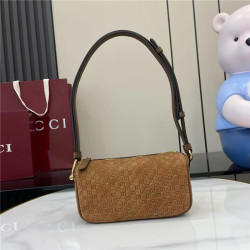 GUCCI 구찌 하프 홀스빗 스몰 숄더백 860784