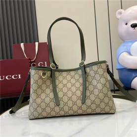 GUCCI 구찌 GG 엠블럼 스몰 토트백 815214
