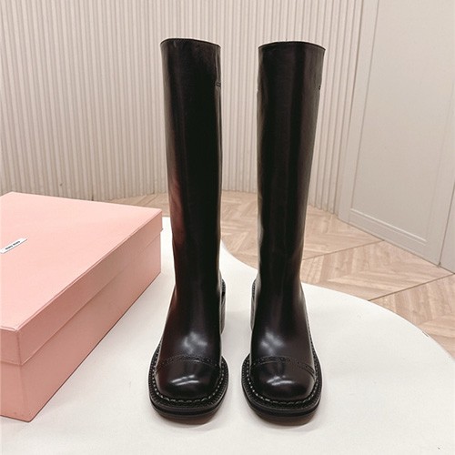 MIUMIU 미우미우 여성용 부츠 (굽높이5CM) M66623 2COLOR