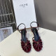 CELINE 셀린느 여성용 샌들 (굽높이6CM) C25766 2COLOR