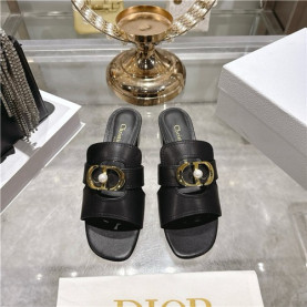 DIOR 디올 여성용 슬리퍼 (굽높이3.5CM) D60254 2COLOR