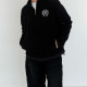 CHROME HEARTS 크롬하츠 플리스 하프 지퍼 맨투맨