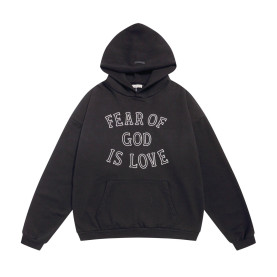 FEAR OF GOD 피어오브갓 605 이즈 러브 플리스 후드