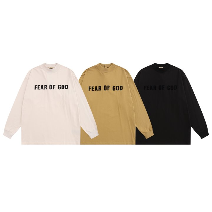 FEAR OF GOD 피어오브갓 1910 프론트 로고 저지 롱 슬리브