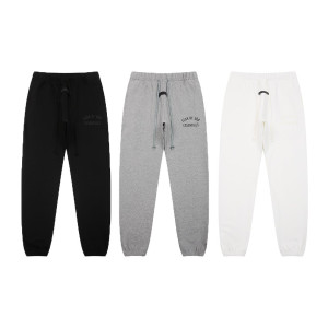 FEAR OF GOD 피어오브갓 에센셜 726 로고 플리스 스웨트 팬츠