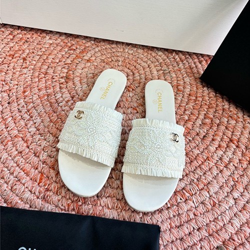 CHANEL 샤넬 여성용 슬리퍼 C84471