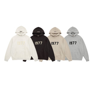 FEAR OF GOD 피어오브갓 에센셜 801 1977 플리스 후드