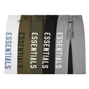 FEAR OF GOD 피어오브갓 에센셜 911 로고 플리스 스웨트 팬츠