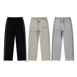 FEAR OF GOD 피어오브갓 에센셜 921 파이핑 플리스 스웨트 팬츠