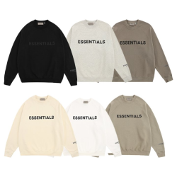 FEAR OF GOD 피어오브갓 에센셜 1806 프론트 로고 플리스 스웨트 셔츠