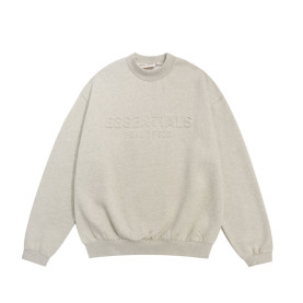 FEAR OF GOD 피어오브갓 에센셜 1853 엠보스드 플리스 스웨트 셔츠