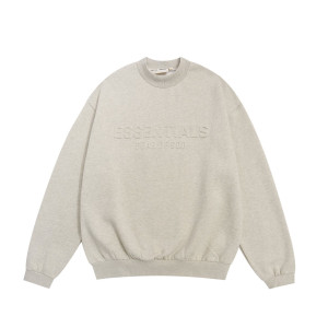 FEAR OF GOD 피어오브갓 에센셜 1853 엠보스드 플리스 스웨트 셔츠