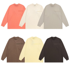 FEAR OF GOD 피어오브갓 에센셜 1907 톤온톤 로고 저지 롱 슬리브