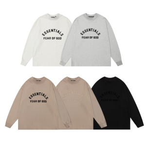 FEAR OF GOD 피어오브갓 에센셜 1908 프론트 로고 저지 롱 슬리브