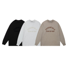 FEAR OF GOD 피어오브갓 에센셜 1920 프론트 로고 저지 롱 슬리브