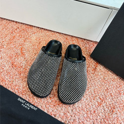 SAINT LAURENT 생로랑 여성용 슬리퍼 Y65850 2COLOR