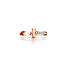 ★(판매완료)★ TIFFANY&CO 티파니앤코 T1 파베 링 국내배송건
