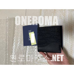 강*희 고객님 디올 오블리크 자카드 새들 컴팩트 반지갑