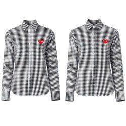 COMME DES GARCONS 꼼데가르송 고방 커플 셔츠