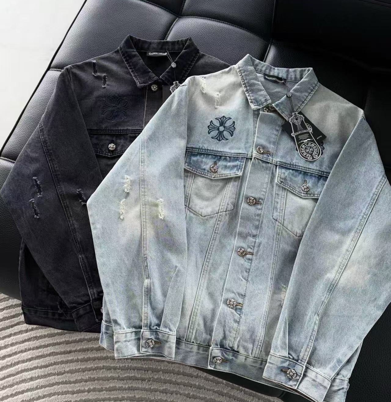 CHROME HEARTS 크롬하츠 리바이스 오버사이즈 말발굽 청자켓