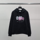 DIOR 디올 페인팅로고 코튼 후드티