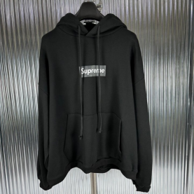 SUPREME 슈프림 서울 로고 후드