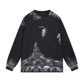 BALENCIAGA 발렌시아가 3293 브러시스트로크 워싱 롱 슬리브