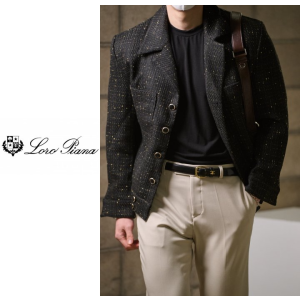 LOROPIANA 로로피아나 박서준 트위드 자켓